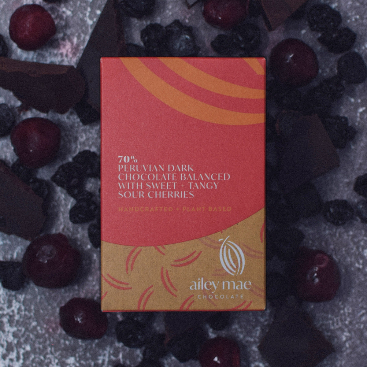 Ailey-Mae-Sour-Cherries-Raw-Chocolate-Bar-Fresh-Ingredients